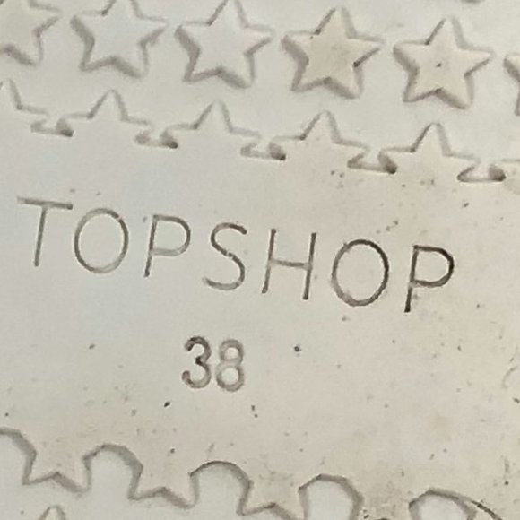 TOPSHOP GRAY SNEAKERS WOMEN SHOES SIZE 38 - Picture 13 of 13